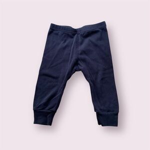 Baby Cotton Black Leggings